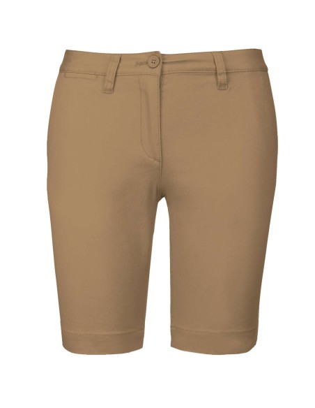 K-KA751-LADIES' CHINO BERMUDA SHORTS
