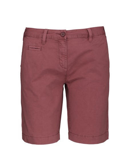 K-KA753-Bermuda femme aspect délavé