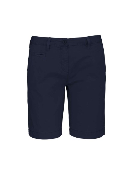 K-KA753-Bermuda femme aspect délavé