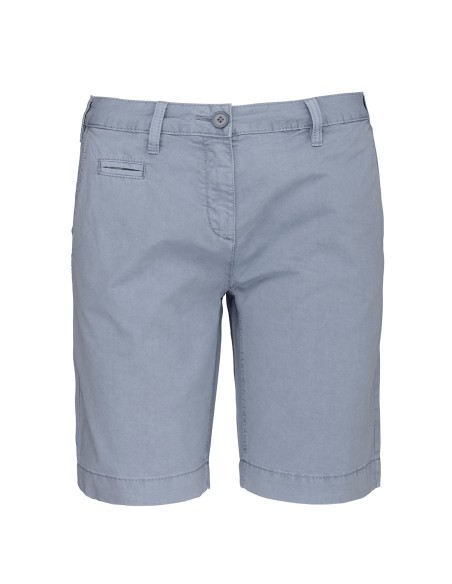 K-KA753-Bermuda femme aspect délavé