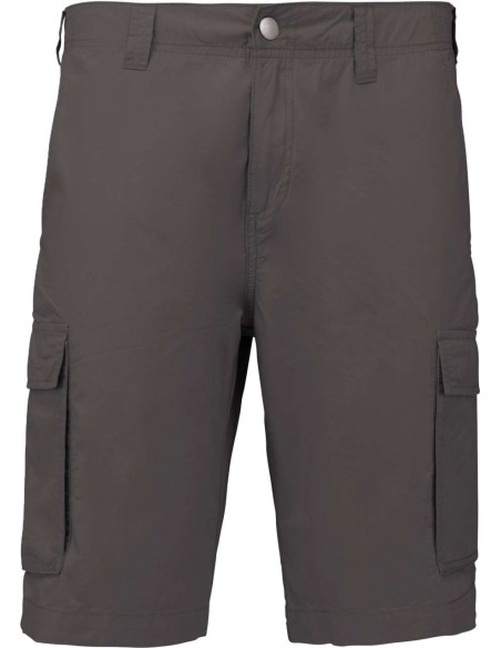 K-KA755-MEN'S LIGHTWEIGHT MULTIPOCKET BERMUDA SHORTS