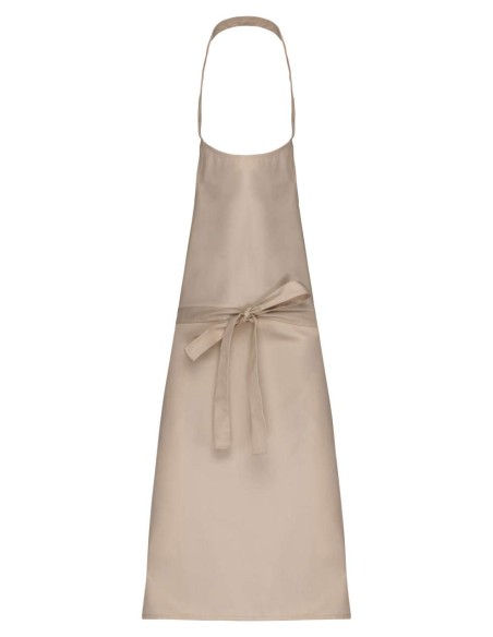 K-KA8000-POLYCOTTON APRON WITHOUT POCKET