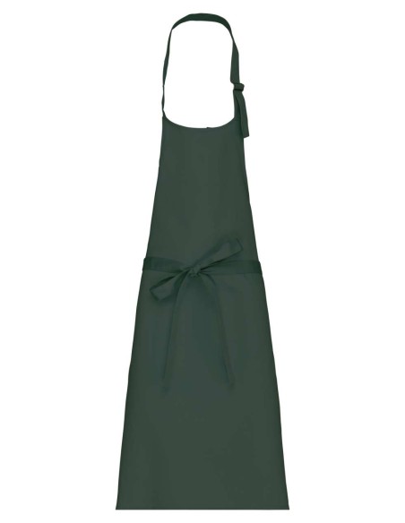 K-KA8000-POLYCOTTON APRON WITHOUT POCKET