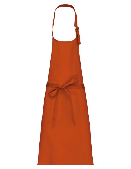 K-KA8000-POLYCOTTON APRON WITHOUT POCKET