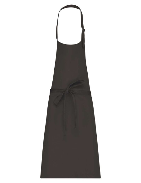 K-KA8000-POLYCOTTON APRON WITHOUT POCKET