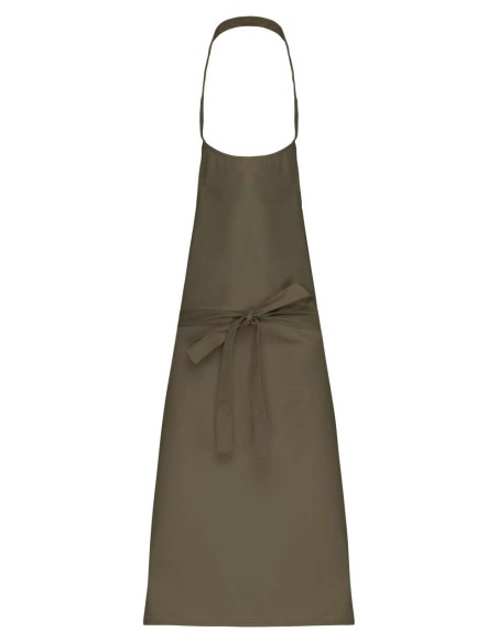 K-KA8000-POLYCOTTON APRON WITHOUT POCKET