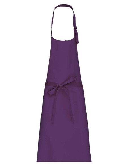 K-KA8000-POLYCOTTON APRON WITHOUT POCKET