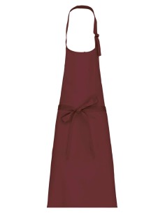 K-KA8000-POLYCOTTON APRON WITHOUT POCKET