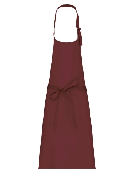 K-KA8000-POLYCOTTON APRON WITHOUT POCKET
