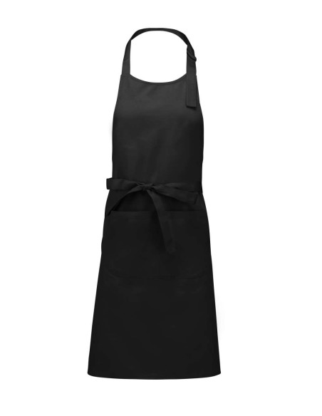 K-KA885-COTTON APRON WITH POCKET