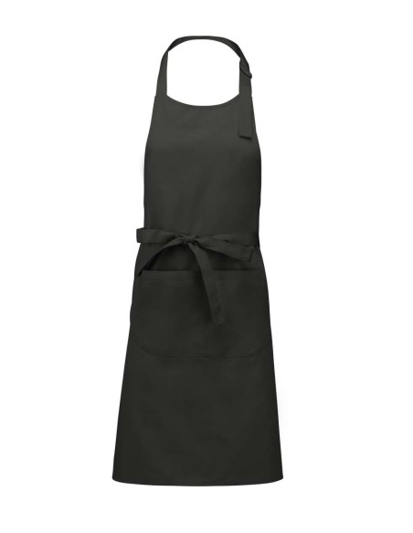 K-KA885-COTTON APRON WITH POCKET