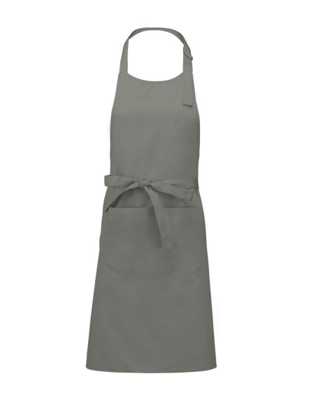 K-KA885-COTTON APRON WITH POCKET