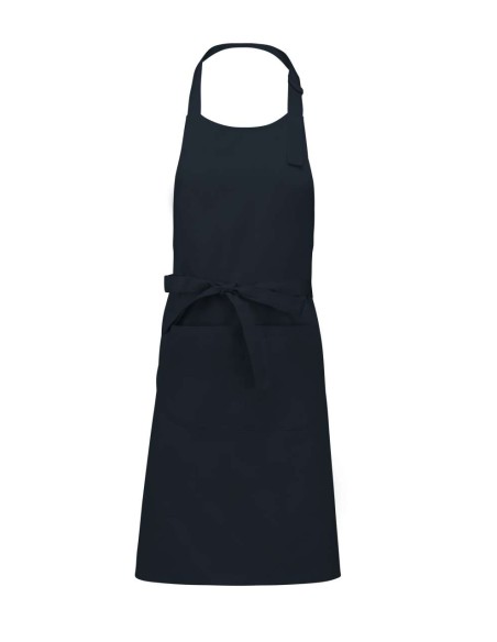 K-KA885-COTTON APRON WITH POCKET