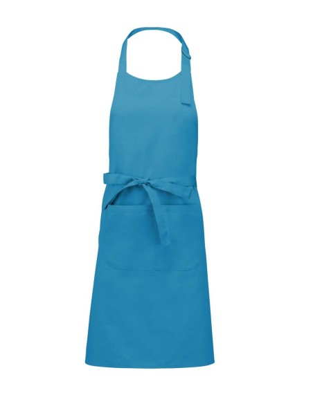 K-KA885-COTTON APRON WITH POCKET
