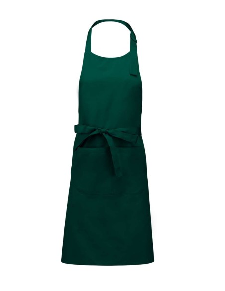 K-KA890-POLYESTER COTTON APRON WITH POCKET
