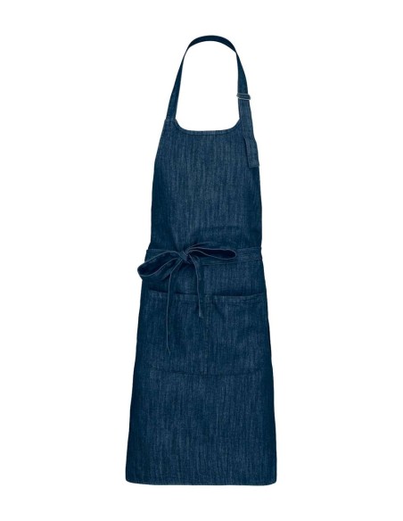 K-KA890-POLYESTER COTTON APRON WITH POCKET
