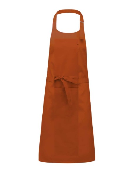 K-KA895-COTTON APRON WITHOUT POCKET