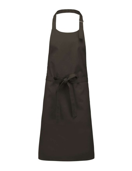 K-KA895-COTTON APRON WITHOUT POCKET