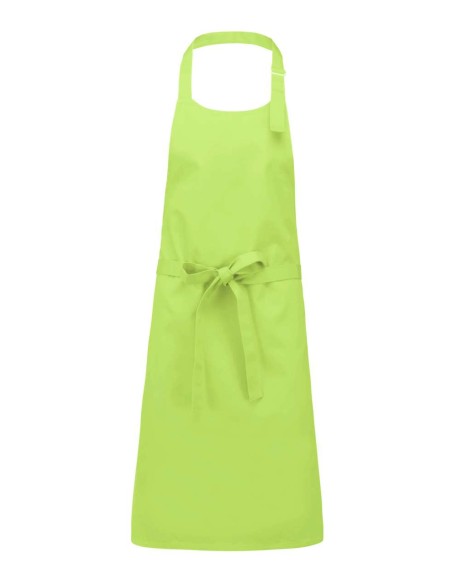 K-KA895-COTTON APRON WITHOUT POCKET