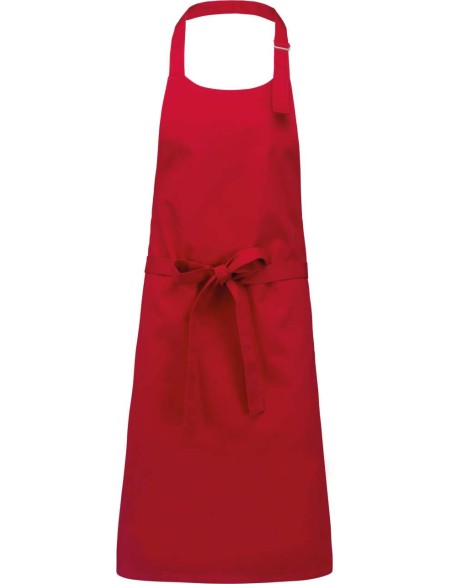 K-KA895-COTTON APRON WITHOUT POCKET