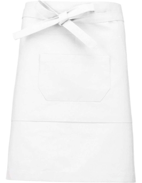 K-KA899-POLYCOTTON MID-LENGTH APRON