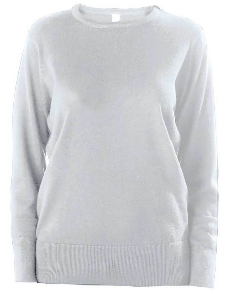 K-KA968-LADIES' CREW NECK JUMPER