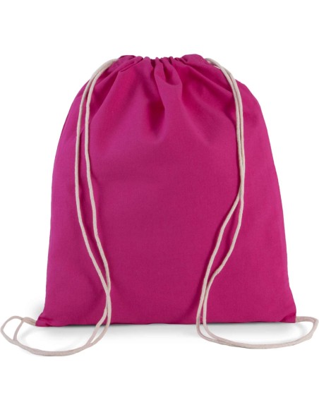 K-KI0147-ORGANIC COTTON SMALL DRAWSTRING BAG