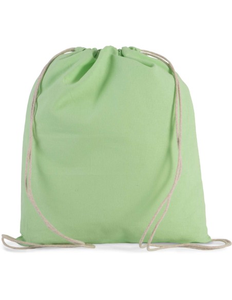 K-KI0147-ORGANIC COTTON SMALL DRAWSTRING BAG