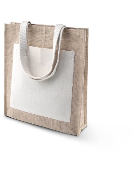 K-KI0221-JUTE SHOPPER BAG