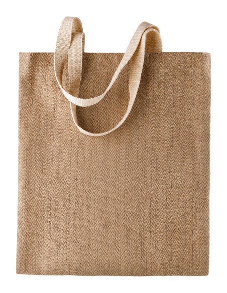 K-KI0226-Sac en toile de jute teint 100% naturel KiMood