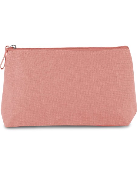 K-KI0727-COTTON CANVAS TOILETRY BAG