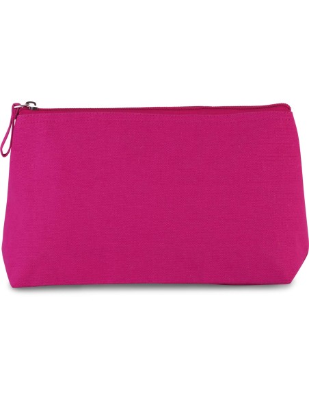 K-KI0727-COTTON CANVAS TOILETRY BAG
