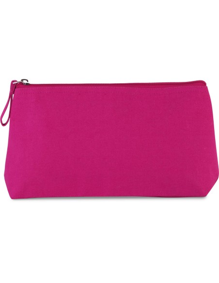 K-KI0728-COTTON CANVAS TOILETRY BAG