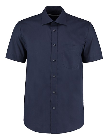 K-KK102-Mens Classic Fit Business Shirt Short Sleeve