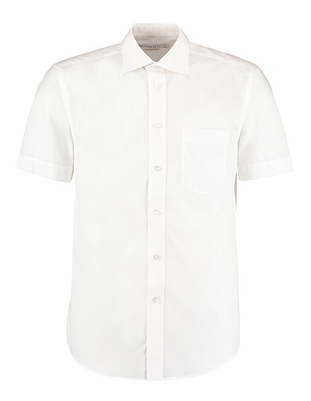 K-KK102-Mens Classic Fit Business Shirt Short Sleeve