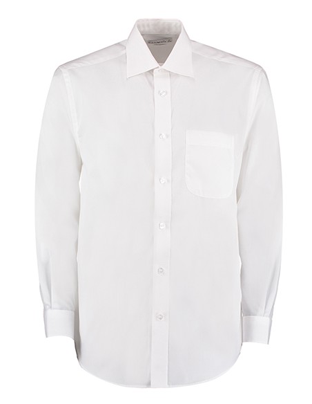 K-KK104-Mens Classic Fit Business Shirt Long Sleeve