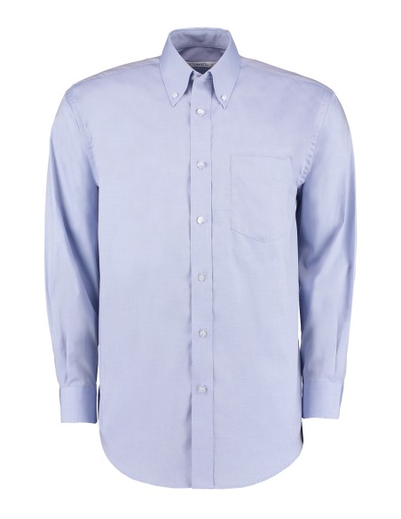 K-KK105-Mens Classic Fit Premium Oxford Shirt Long Sleeve
