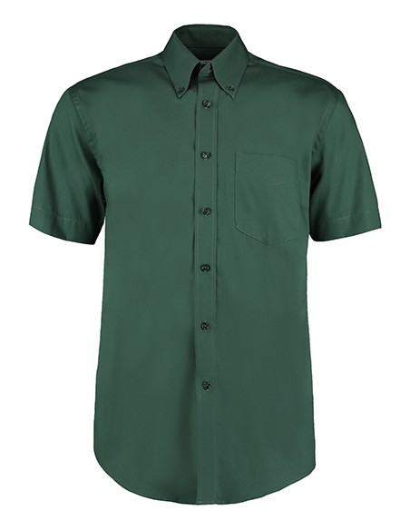 K-KK109-Mens Classic Fit Premium Oxford Shirt Short Sleeve