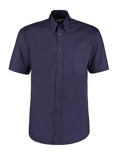 K-KK109-Mens Classic Fit Premium Oxford Shirt Short Sleeve