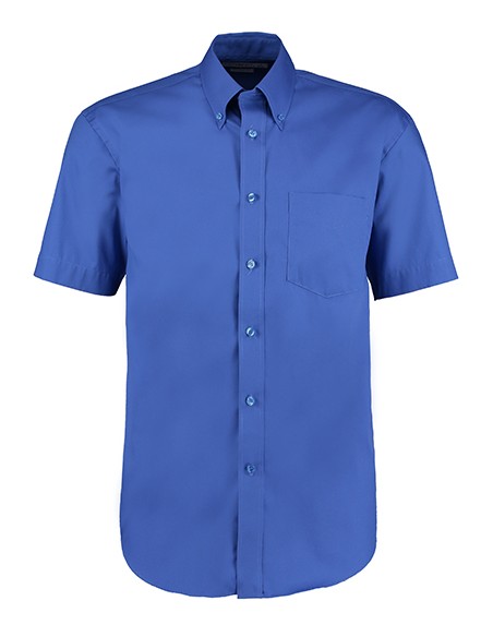 K-KK109-Mens Classic Fit Premium Oxford Shirt Short Sleeve