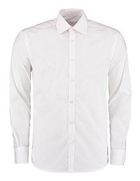 K-KK192-Mens Slim Fit Business Shirt Long Sleeve