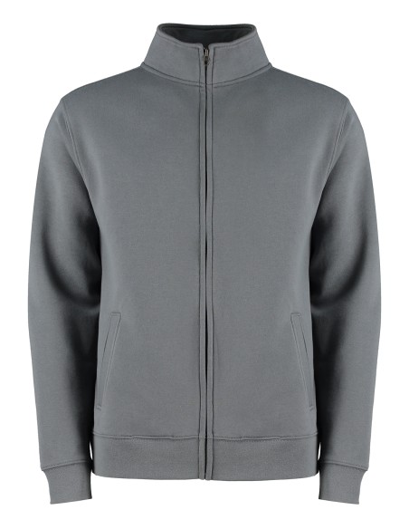 K-KK334-Regular Fit Zipped Sweatshirt