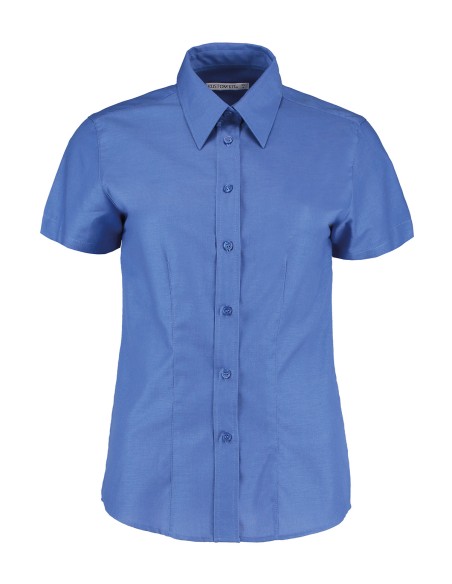K-KK360-Womens Tailored Fit Workwear Oxford Shirt Short Sleeve