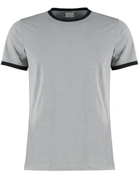 K-KK508-Fashion Fit Ringer Tee