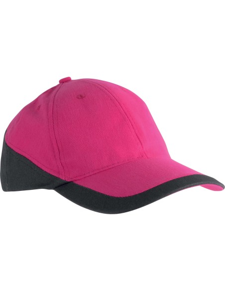 K-KP045-RACING - TWO-TONE 6 PANEL CAP