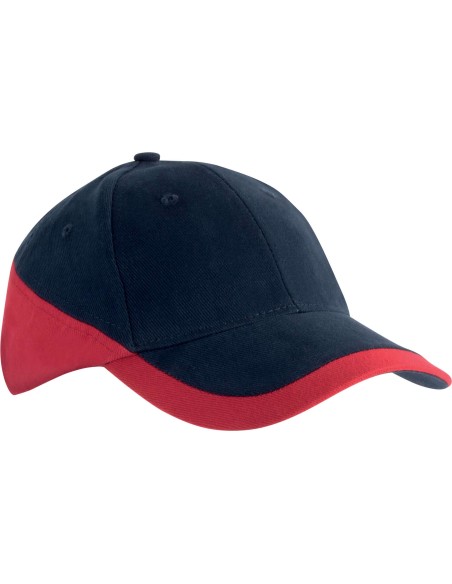 K-KP045-RACING - TWO-TONE 6 PANEL CAP
