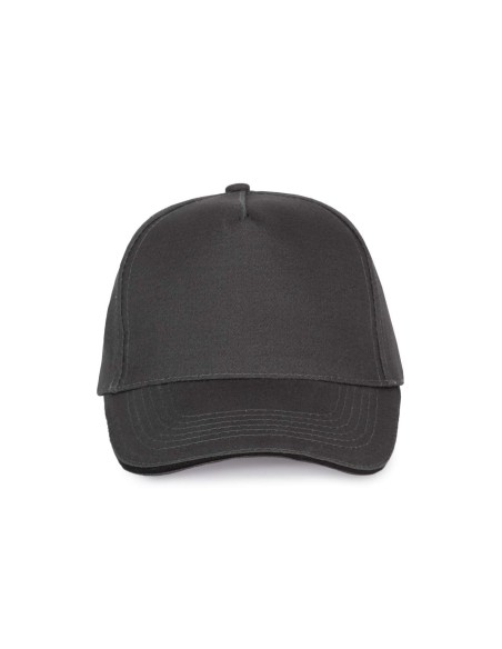 K-KP124-SANDWICH PEAK CAP - 5 PANELS