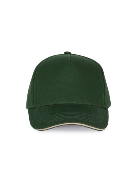 K-KP124-SANDWICH PEAK CAP - 5 PANELS