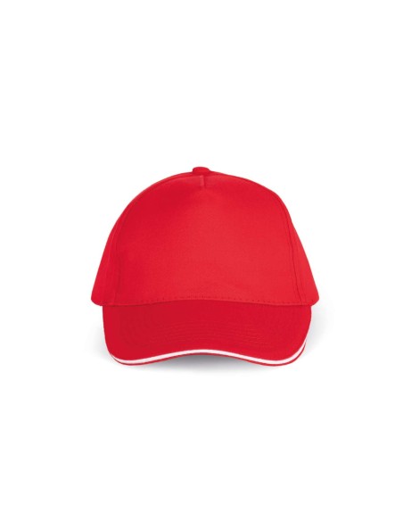 K-KP124-SANDWICH PEAK CAP - 5 PANELS