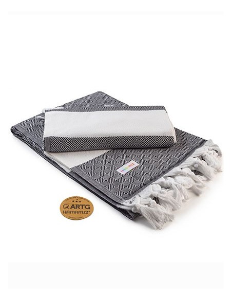 A-AR056-Hamamzz® Marmaris DeLuxe Towel